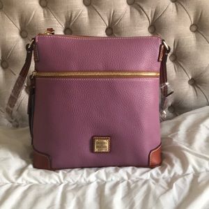 Dooney & Bourke Mauve Crossbody Bag NWT